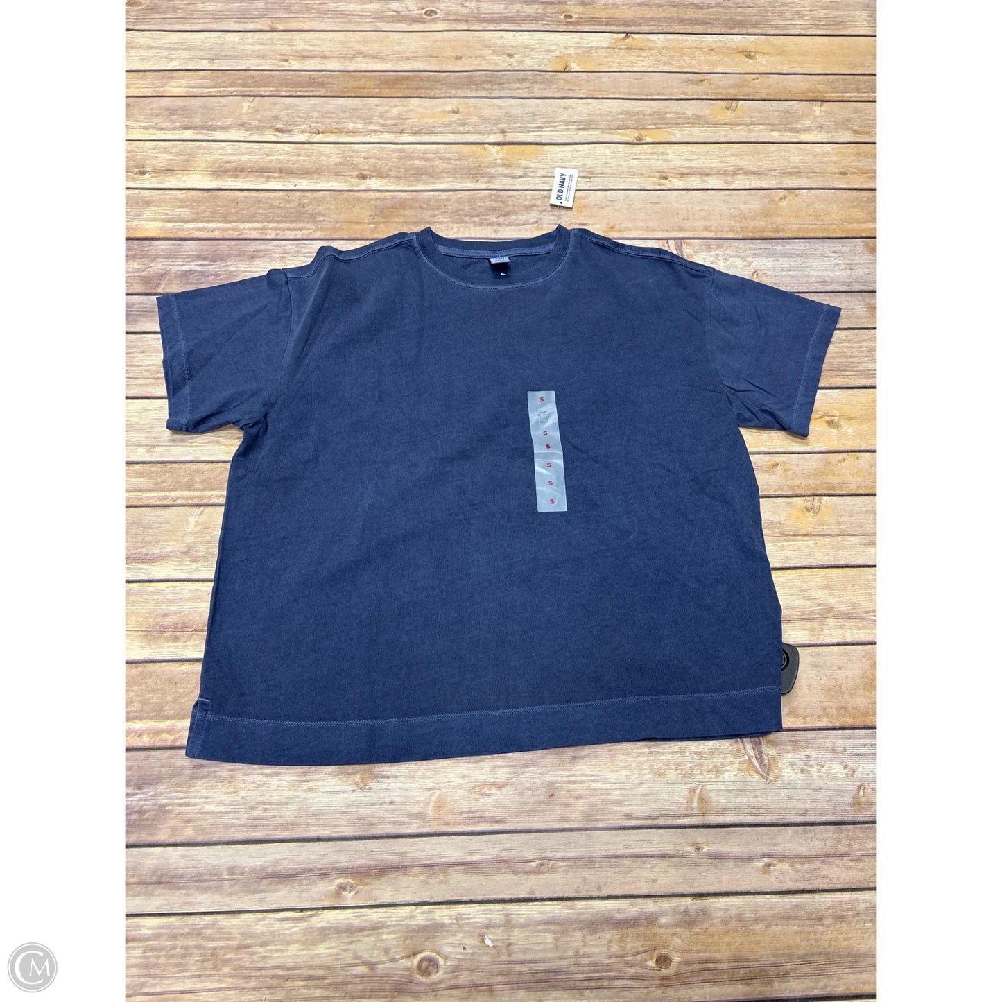 Top Short Sleeve Basic By Old Navy In Blue, Size: S