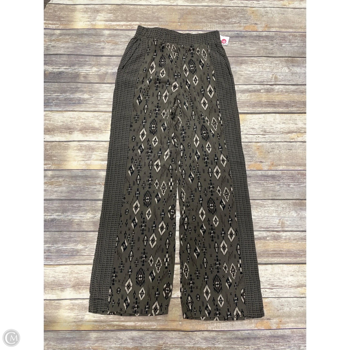 Pants Wide Leg By Michael Stars In Green, Size: Xs