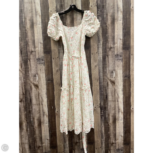 Dress Casual Maxi By Loveshackfancy In Floral Print, Size: 0