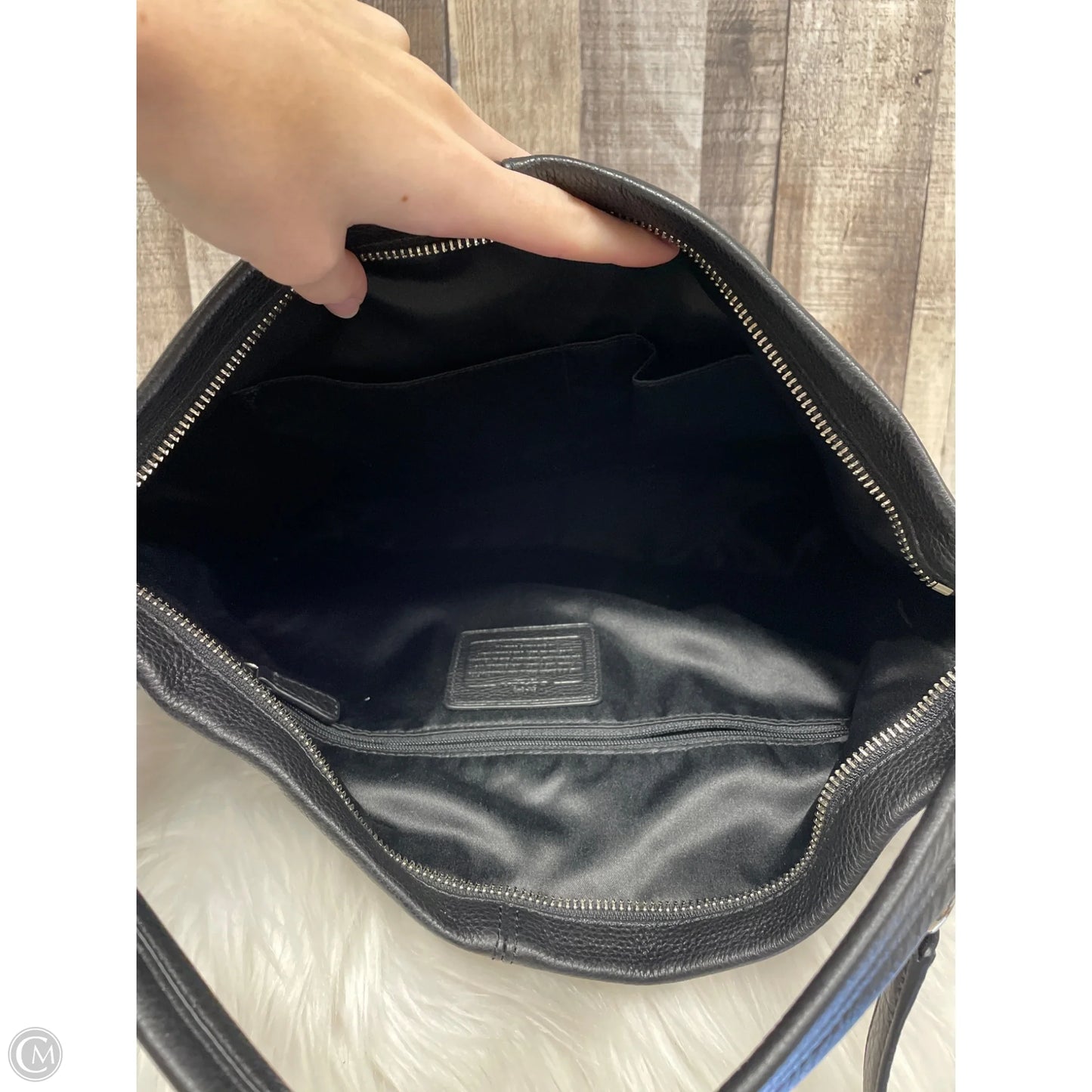 Handbag Designer By Coach, Size: Large