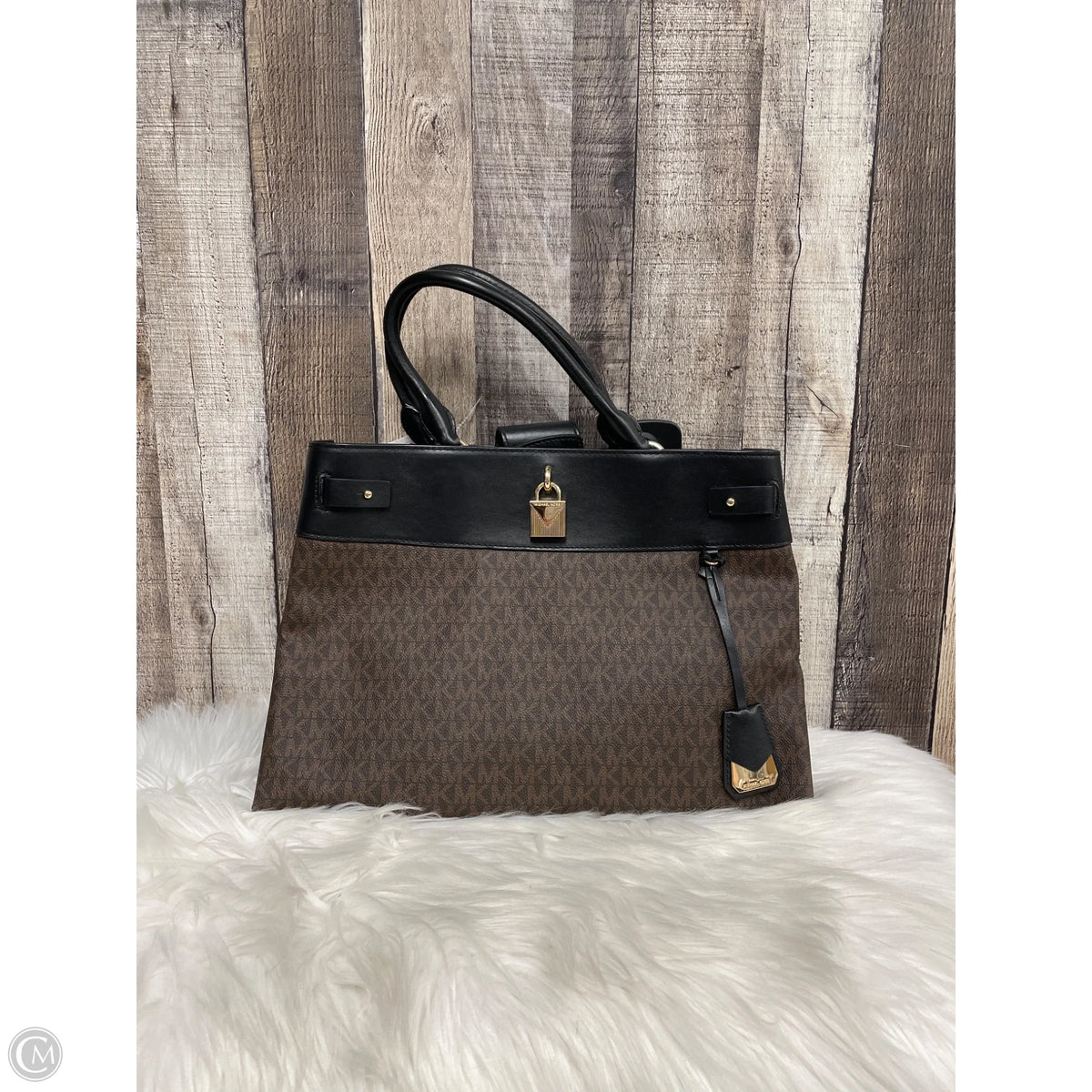 Handbag Designer By Michael Kors, Size: Large