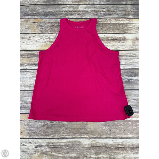 Tank Top By Rachel Zoe In Pink, Size: Xl