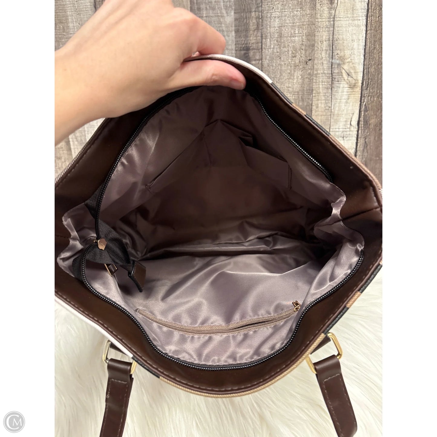 Handbag By Cmf, Size: Medium
