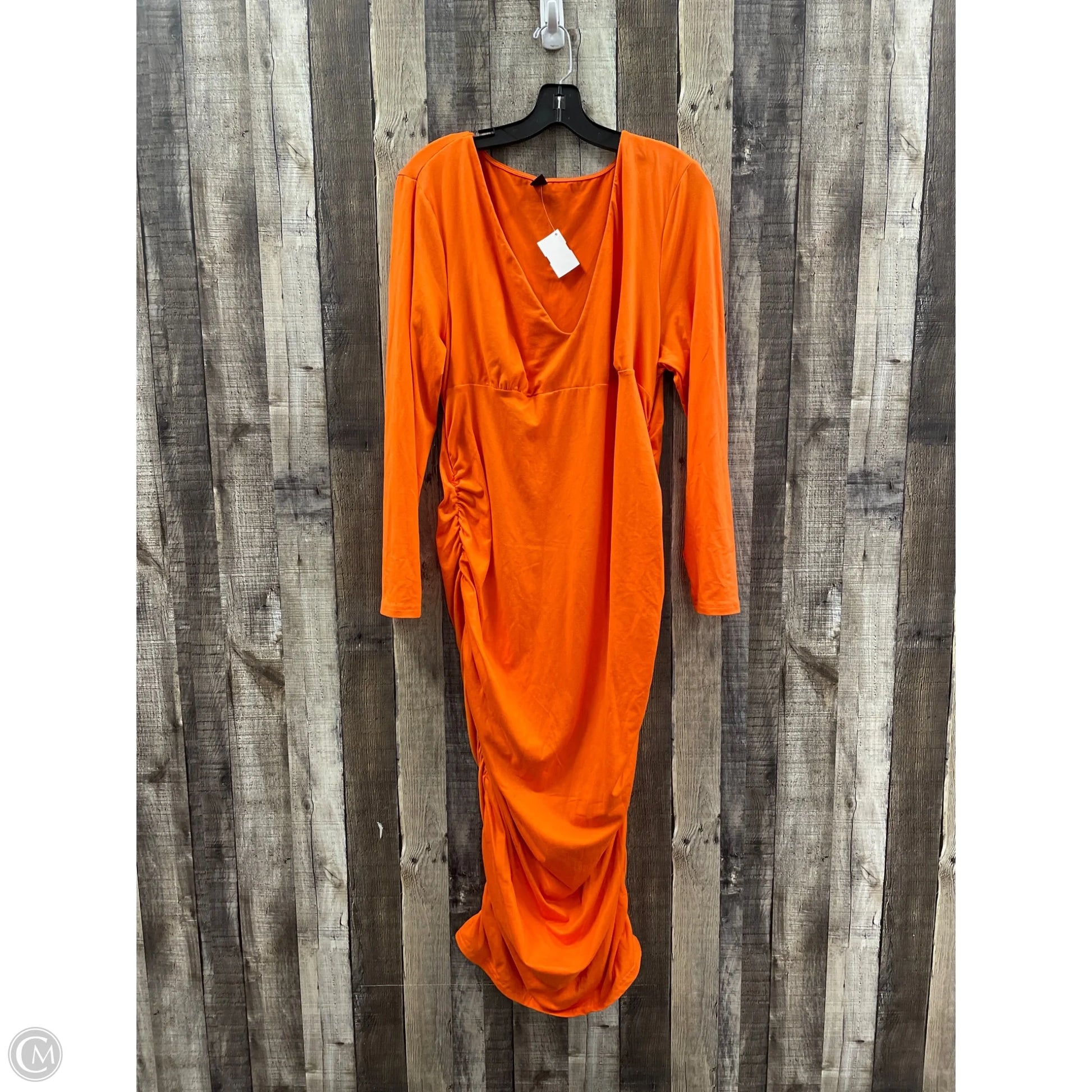 casual maxi shein dresses new arrivals Dress By In Orange, Size: 3x – Clothes Mentor Fishers IN #242 Color:Heavenly Blue Toddler Maxi Strapless Tube size features are fit