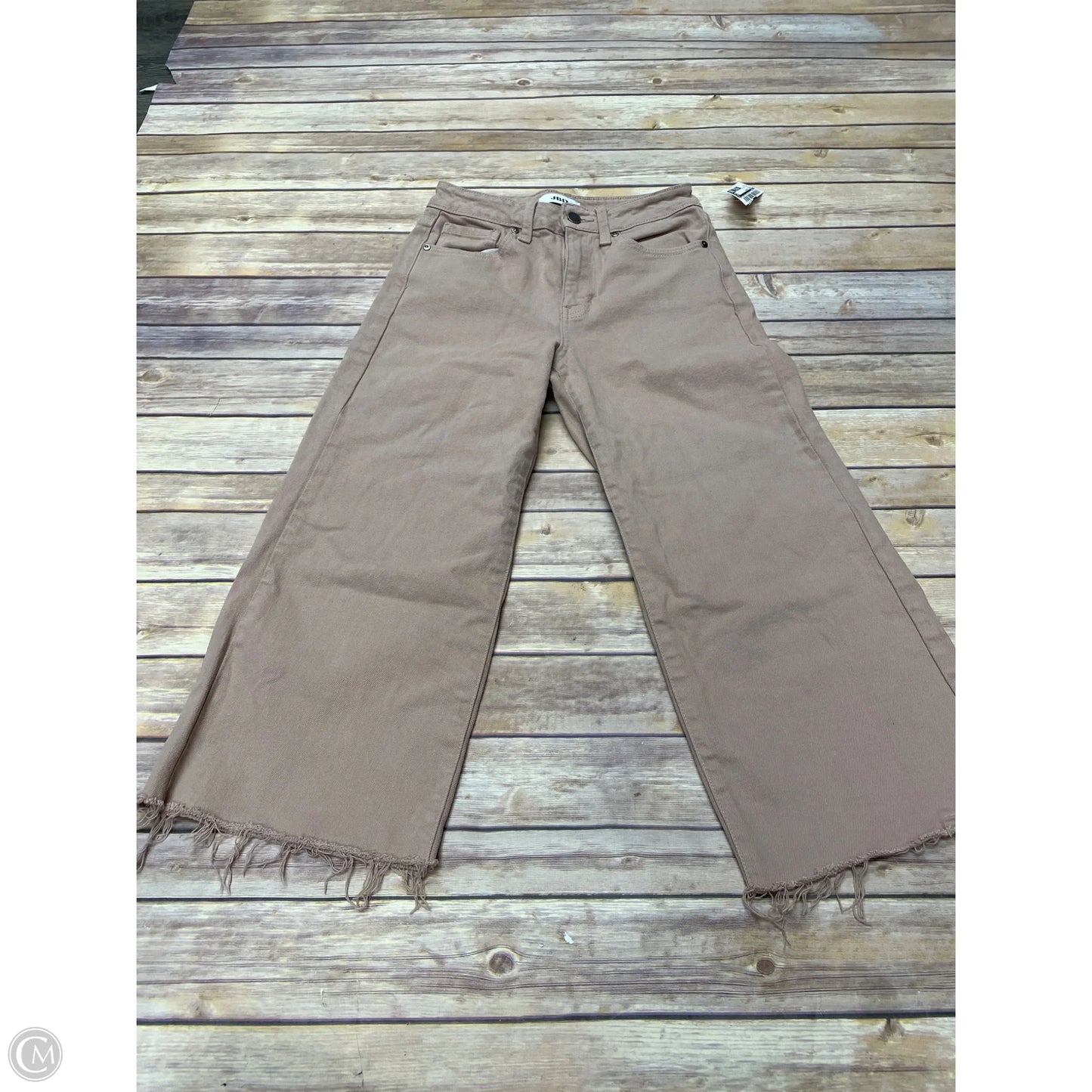 Jeans Cropped By Cme In Pink, Size: 0