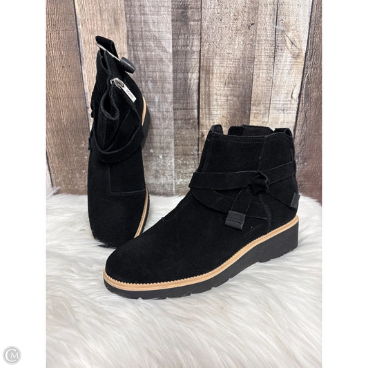 Boots Ankle Flats By Toms In Black, Size: 6.5