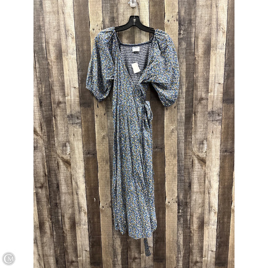 Dress Casual Midi By Old Navy In Floral Print, Size: S