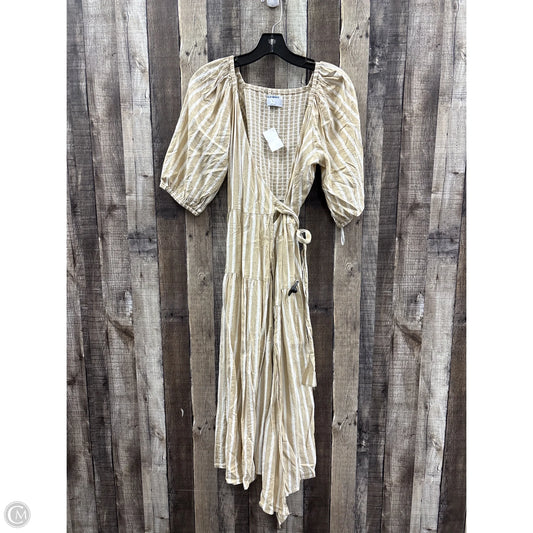 Dress Casual Midi By Old Navy In Striped Pattern, Size: S