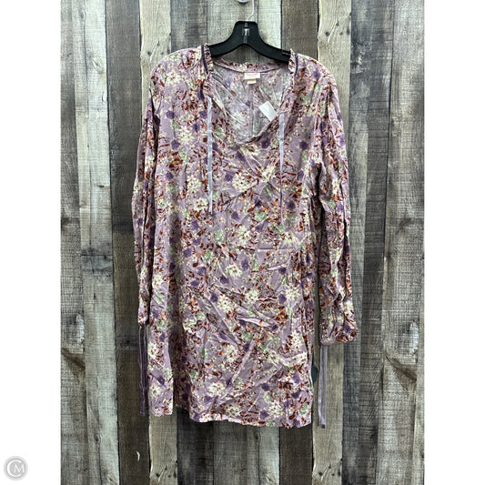 Dress Casual Short By Mossimo In Floral Print, Size: M