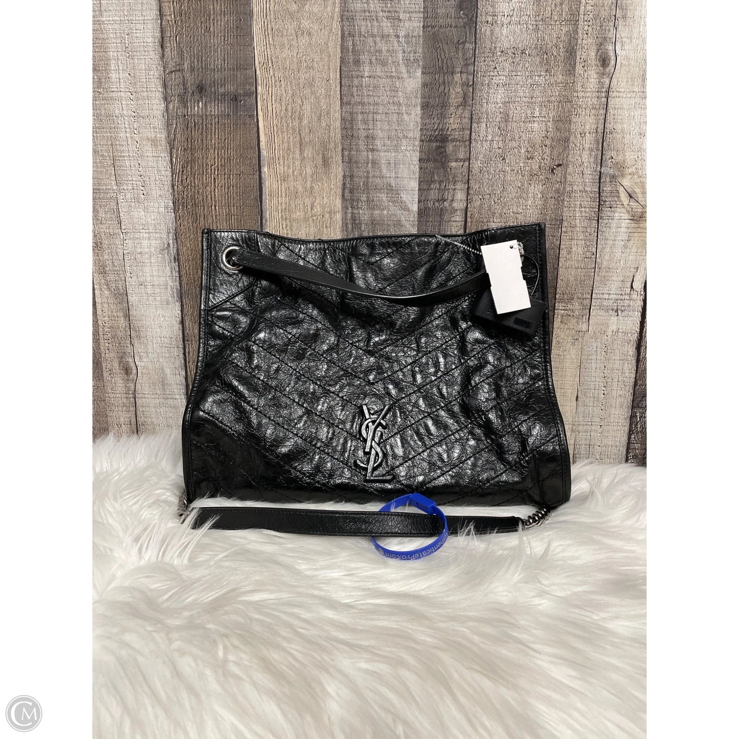 Handbag Luxury Designer By Yves Saint Laurent, Size: Medium