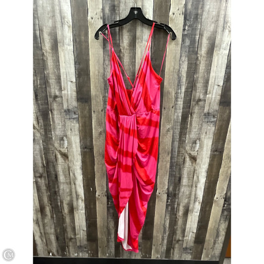 Dress Casual Maxi By Cme In Pink, Size: 1x