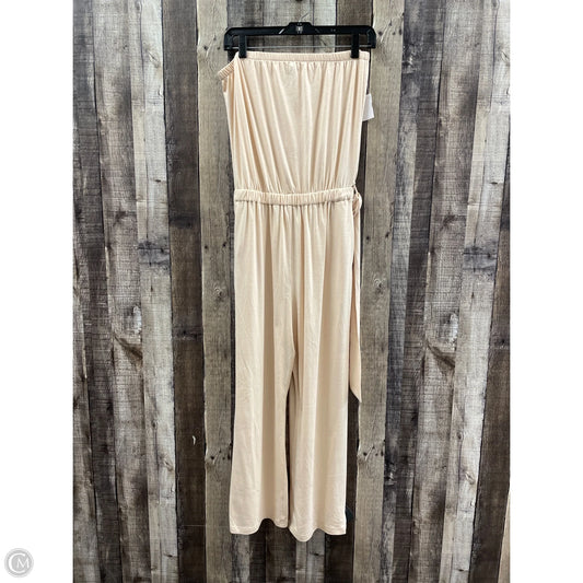 Jumpsuit By Zesica In Peach, Size: M
