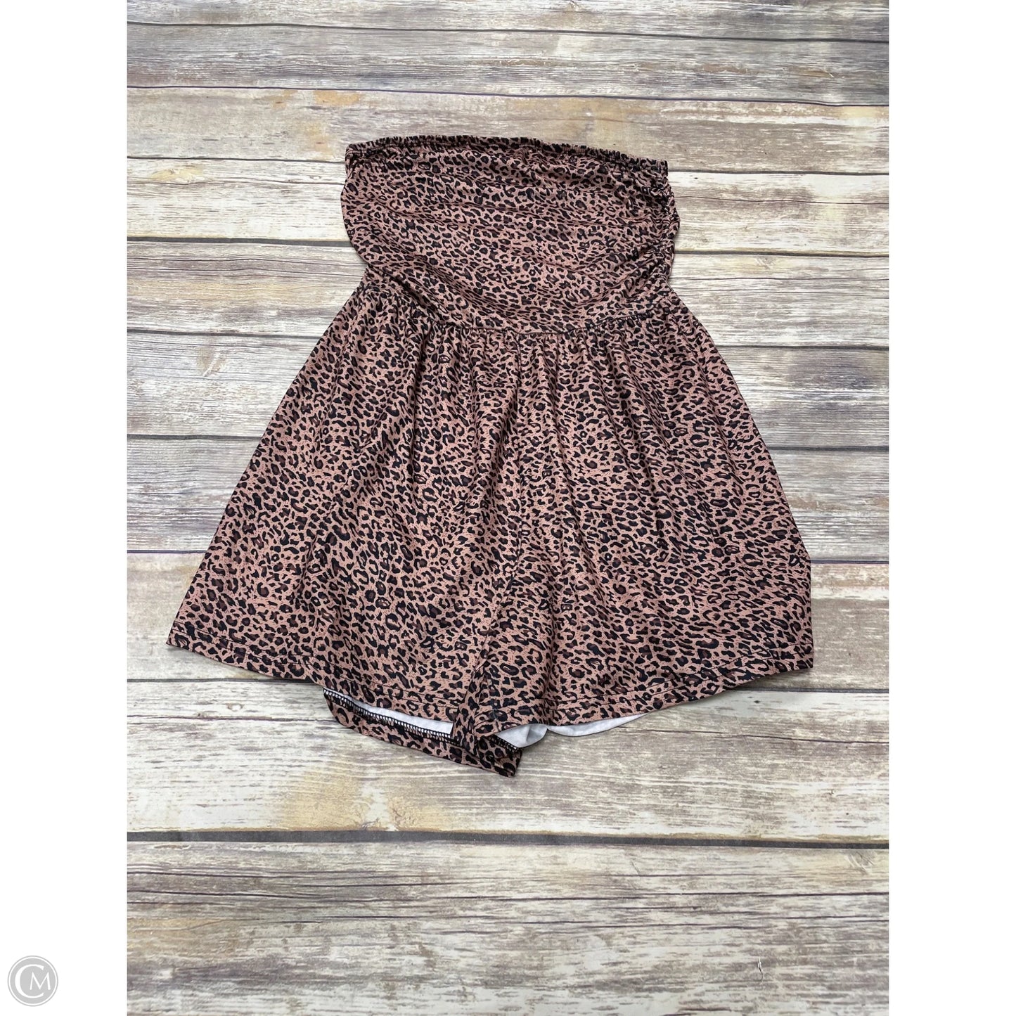 Romper By Cmf In Animal Print, Size: S