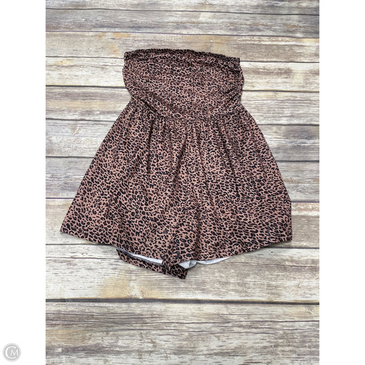 Romper By Cmf In Animal Print, Size: S