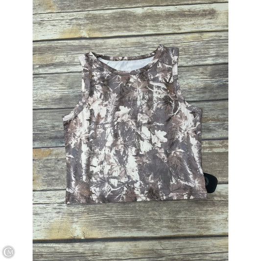 Top Sleeveless By Cmf In Multi-colored, Size: S