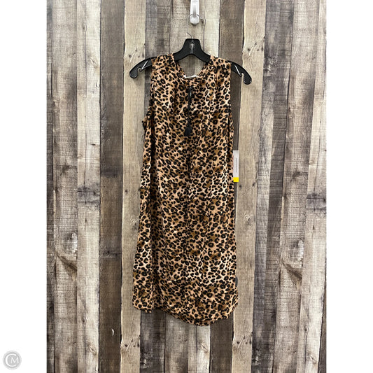 Dress Casual Midi By Beachlunchlounge In Animal Print, Size: M