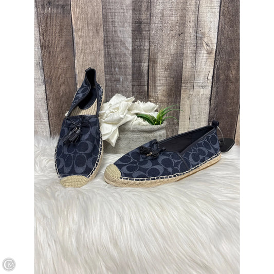 Shoes Designer By Coach In Navy, Size: 9.5