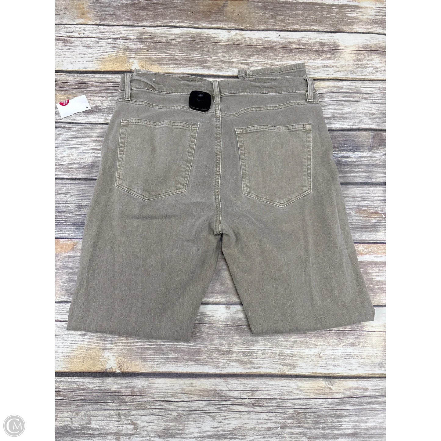 Jeans Straight By Loft In Green, Size: 8