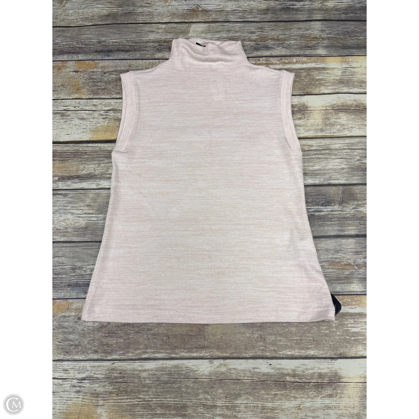 Top Sleeveless By Banana Republic In Ivory, Size: S