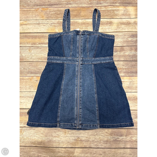 Dress Casual Short By Wild Fable In Blue Denim, Size: Xl