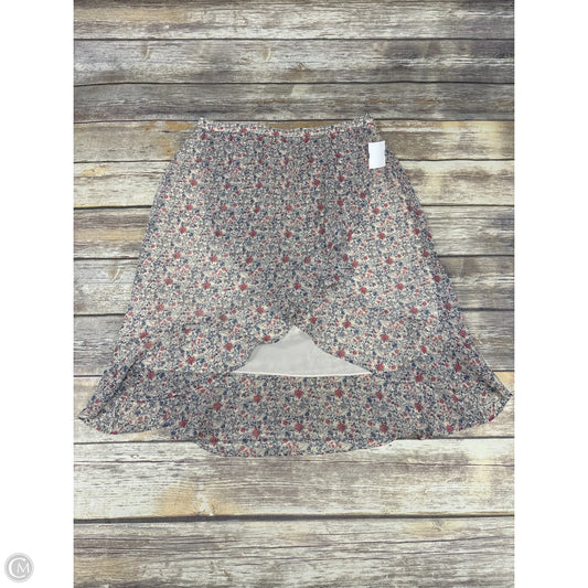 Skirt Mini & Short By Madewell In Floral Print, Size: 8