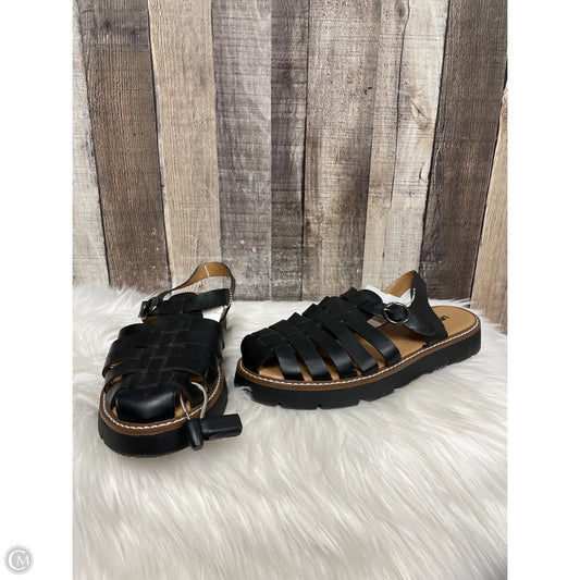 Sandals Flats By Cme In Black, Size: 9.5