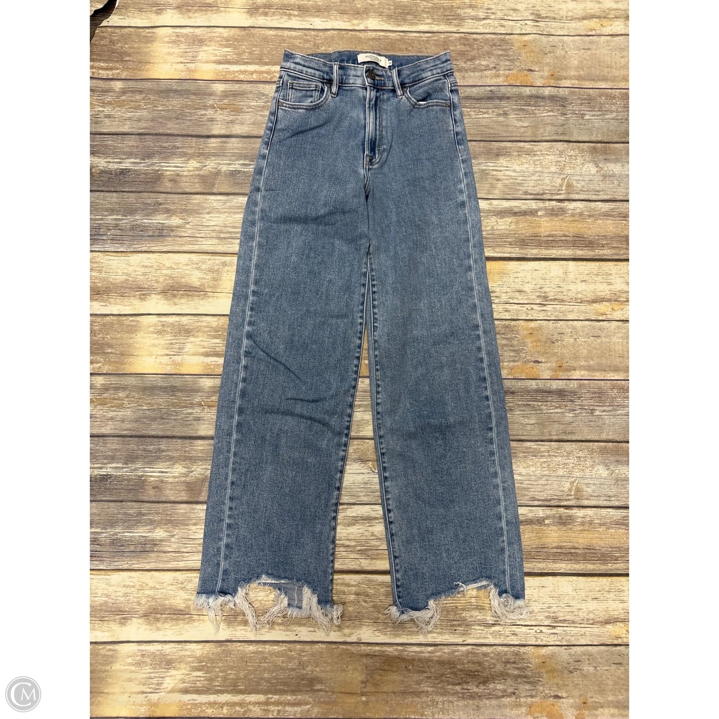 Jeans Straight By Hidden In Blue Denim, Size: 0