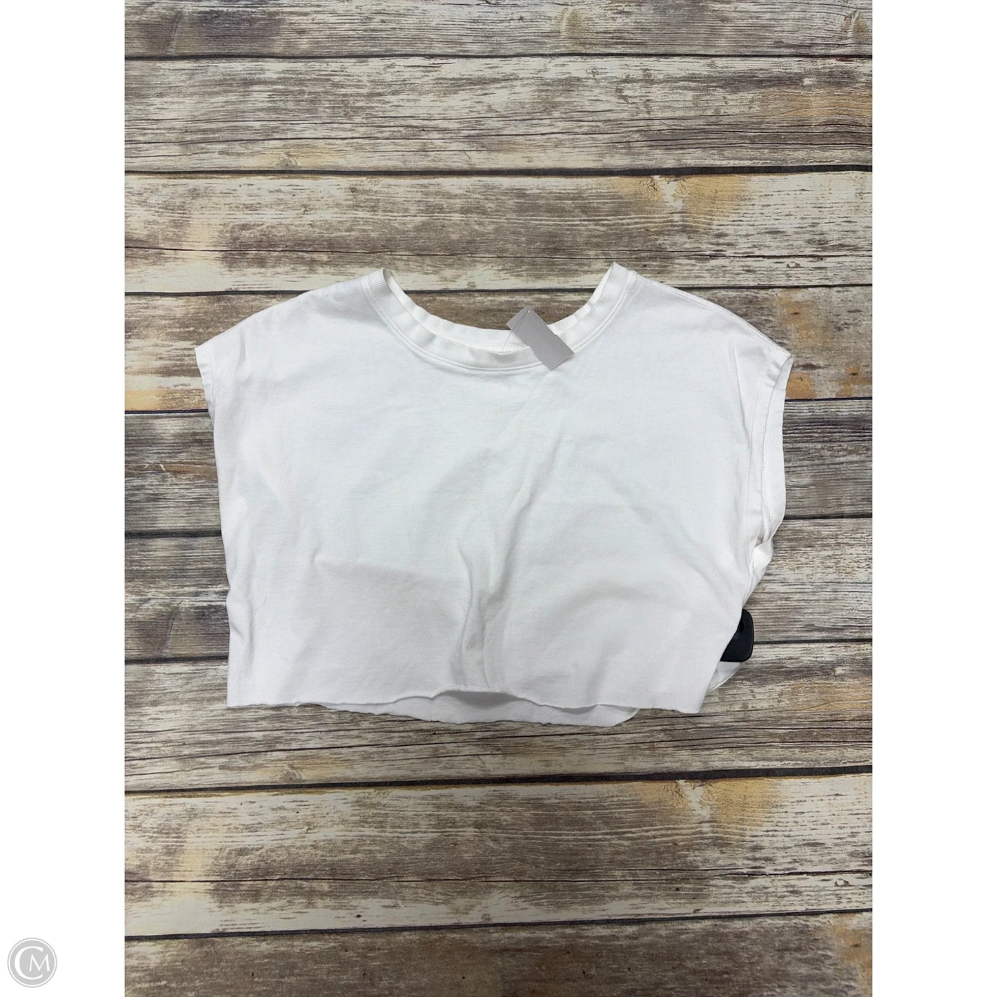 Top Sleeveless By Loft In White, Size: S