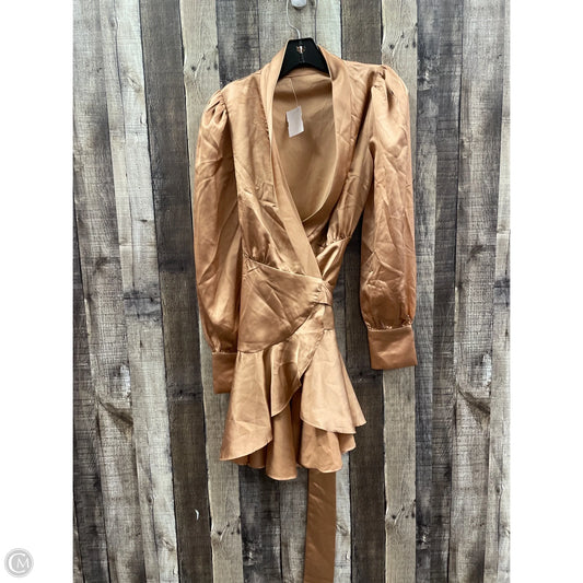 Dress Casual Short By Cmf In Rose Gold, Size: M