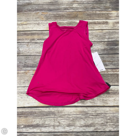 Athletic Tank Top By Head In Pink, Size: S