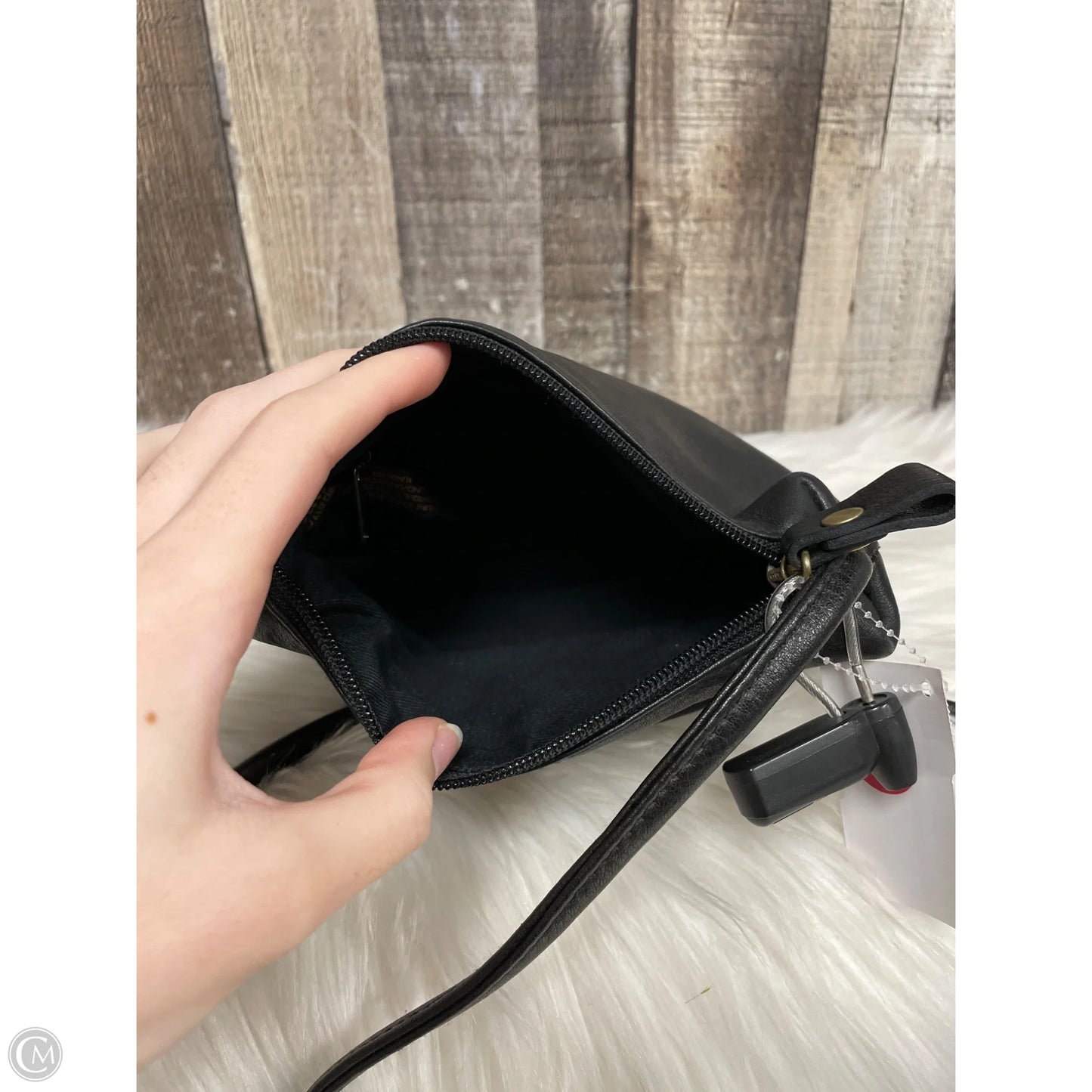 Crossbody Leather By Cmf, Size: Small