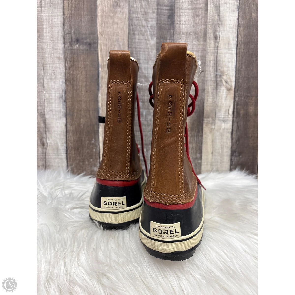 Boots Rain By Sorel In Brown, Size: 10