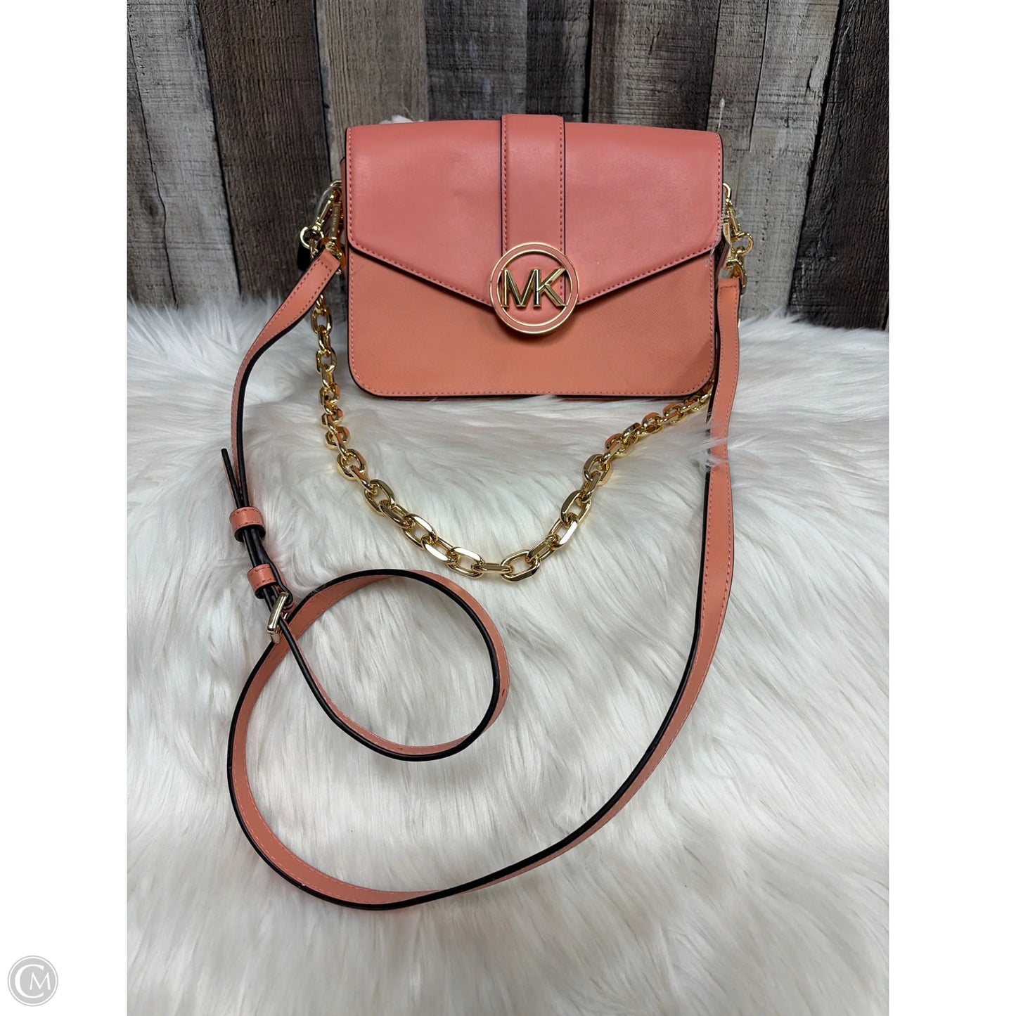 Crossbody Designer By Michael Kors, Size: Medium