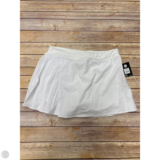 Athletic Skort By Avia In White, Size: M