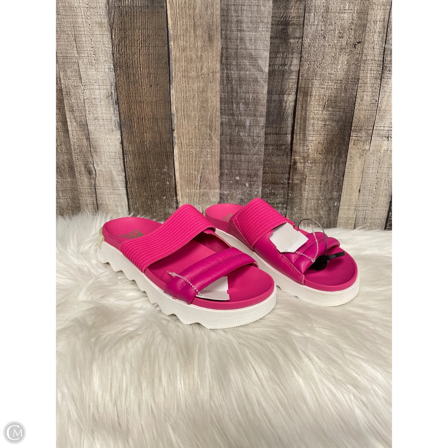 Sandals Flats By Sorel In Pink, Size: 9.5