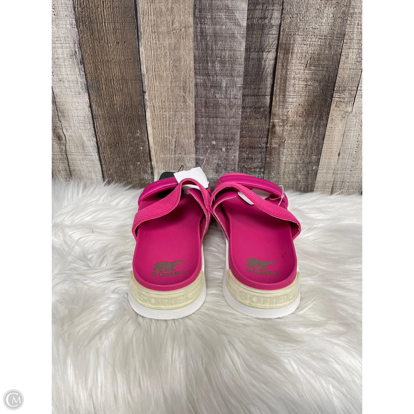 Sandals Flats By Sorel In Pink, Size: 9.5