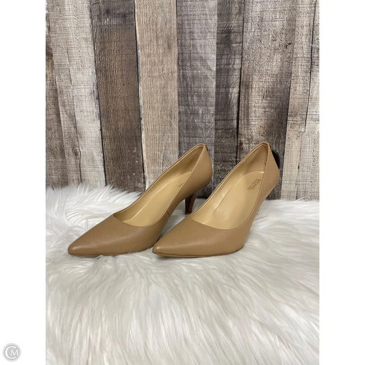 Shoes Designer By Michael Kors In Tan, Size: 8