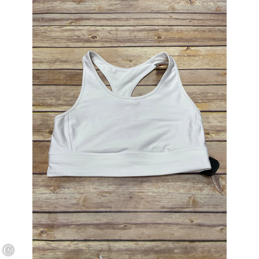 Athletic Bra By Dsg Outerwear In White, Size: M