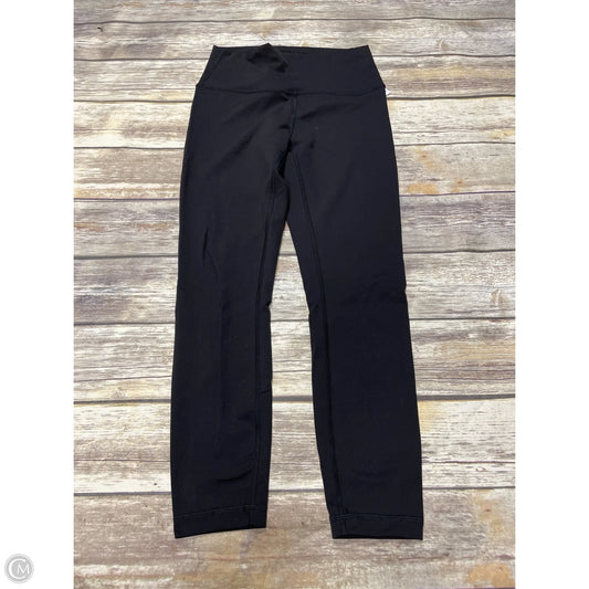 Athletic Pants By Lululemon In Black, Size: 8