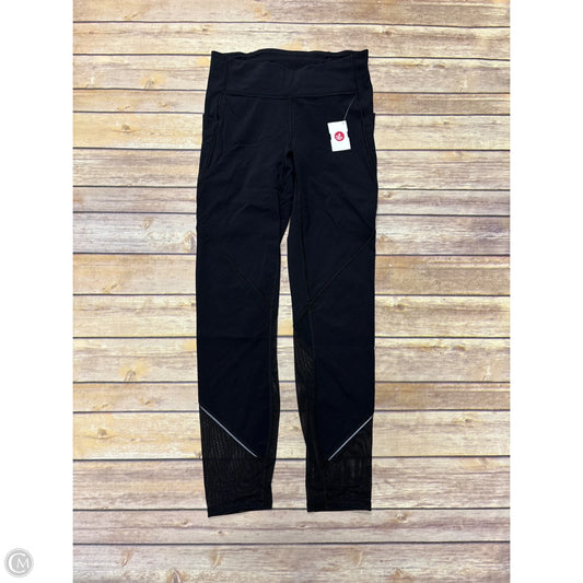 Athletic Leggings By Lululemon In Black, Size: 4