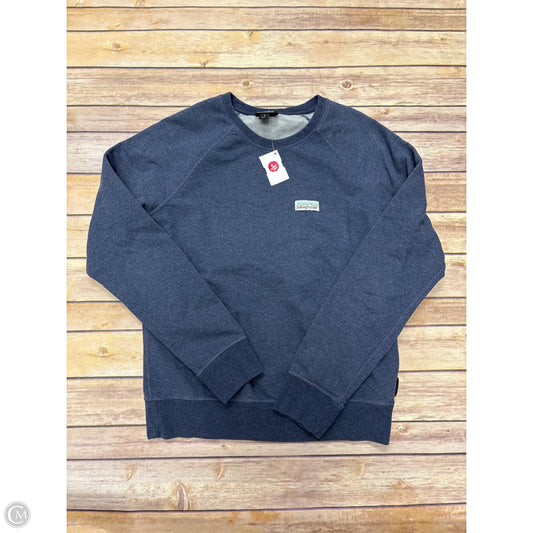 Sweatshirt Crewneck By Patagonia In Blue, Size: S