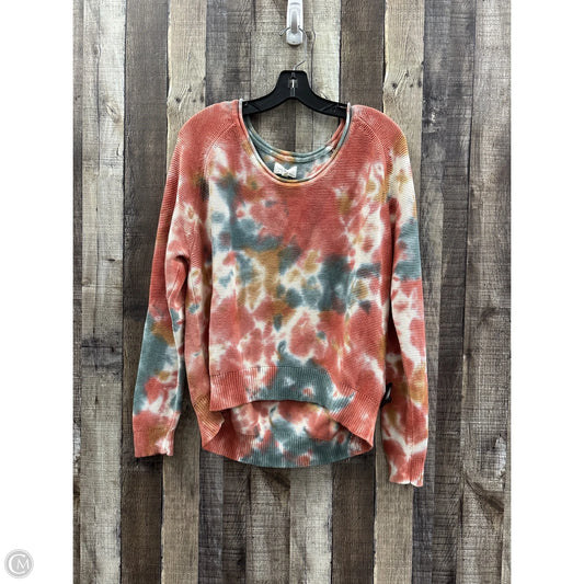 Sweater By Lou And Grey In Tie Dye Print, Size: S