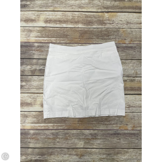Athletic Skort By Chicos In White, Size: L