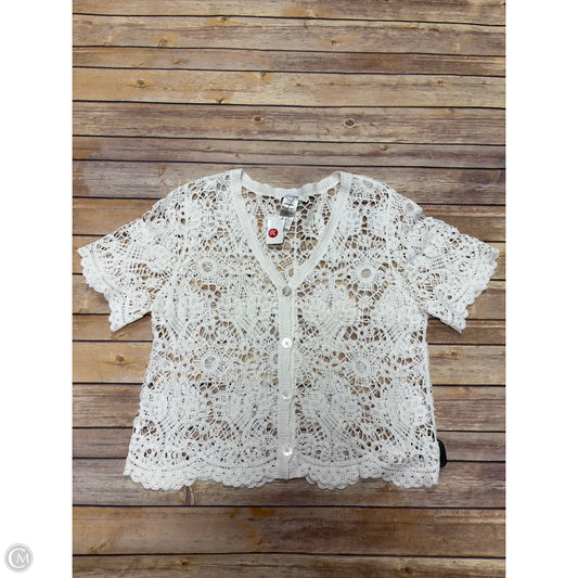 Cardigan By Chicos In White, Size: L