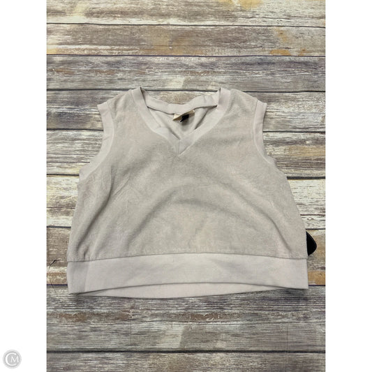 Top Sleeveless By Universal Thread In Beige, Size: M