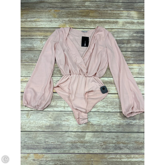 Bodysuit By Fashion Nova In Pink, Size: L