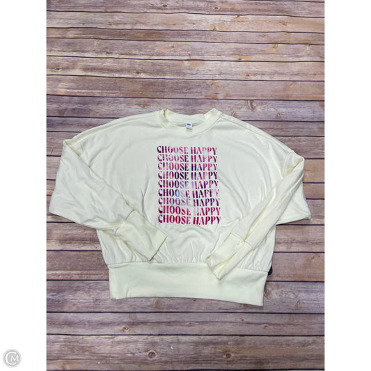 Sweater By Old Navy In Yellow, Size: M