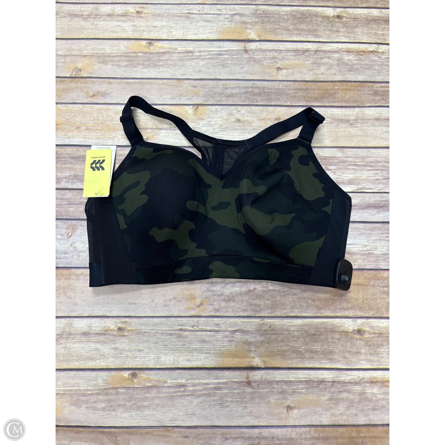 Athletic Bra By All In Motion In Camouflage Print, Size: Xxl