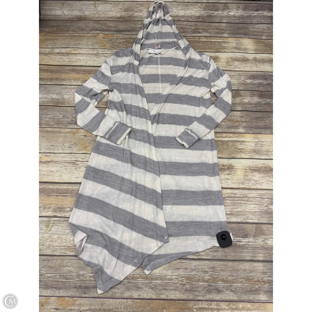 Cardigan By Bongo In Striped Pattern, Size: L