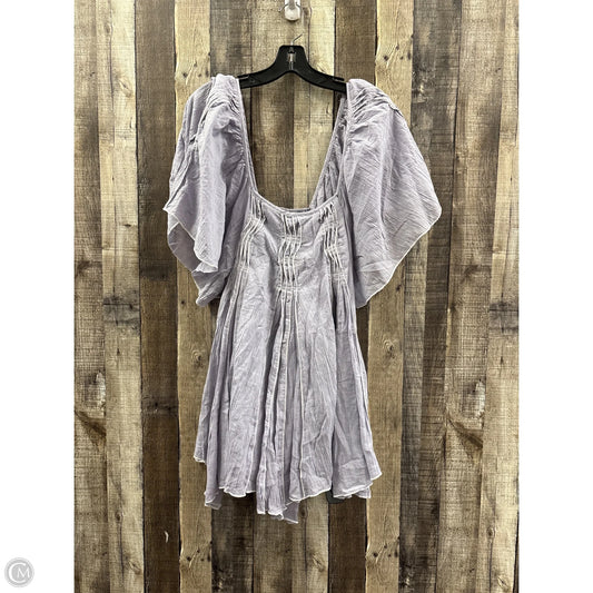 Dress Casual Short By Free People In Purple, Size: Xs